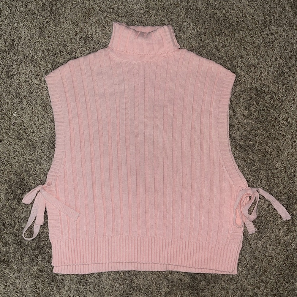 Turtleneck Sweater Vest